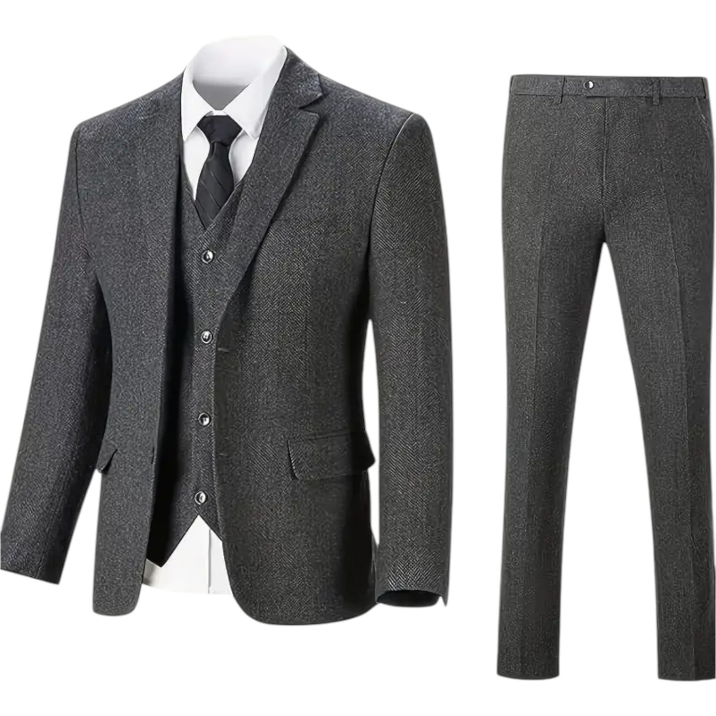 JOHN™ | COSTUME 3 PIÈCES ÉLÉGANT POUR HOMME