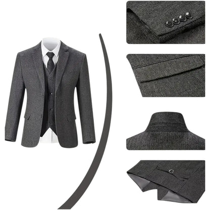 JOHN™ | COSTUME 3 PIÈCES ÉLÉGANT POUR HOMME